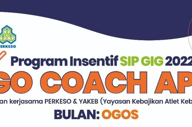 Program Insentif SIP GIG 2022 – XGO COACH APP