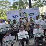 YAKEB Sertai Go Green Charity Run Anjuran PEKEMA, 10 Bekas Atlet Terima Sumbangan Kebajikan
