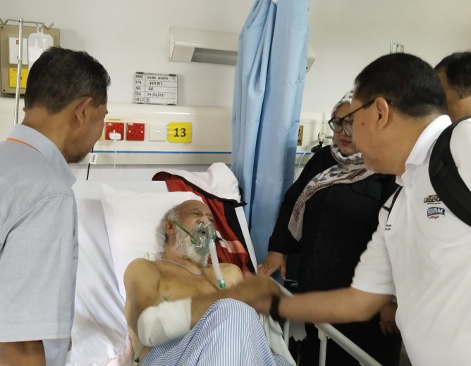 Visit & Treat | Skuad YAKEB Prihatin Menziarahi Bekas Atlet Silat Negara di Hospital Kajang